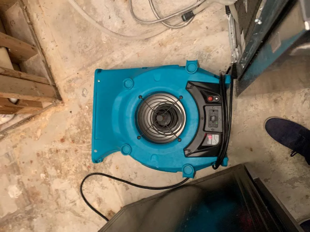 Air mover drying equipment for Mold Remediation & Removal in West Whittier-Los Nietos